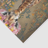 Giraffe Blossoms Seidenpapier (Ausschnitt)