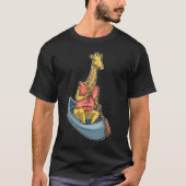 Giraffe Boat Paddle T-Shirt (Vorderseite)