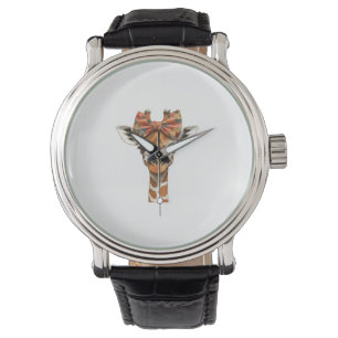 Giraffe Boho Wildblume Coquette Bow Mama Mütter D Armbanduhr