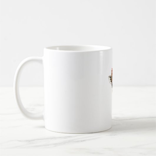 Giraffe Boho Wildblume Coquette Bow Mama Mütter D Kaffeetasse (Links)