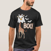 Giraffe Boo Halloween T-Shirt (Vorderseite)