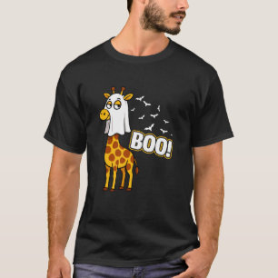 Giraffe Boo Lustiger Halloween-Kostüm Gruselig Män T-Shirt