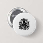 Giraffe Books Bookworm Library Book Reading Biblio Button (Vorne & Hinten)