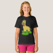 Giraffe Bow Krawatte T-Shirt (Vorne ganz)