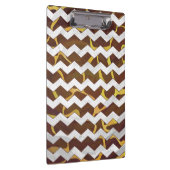 Giraffe, braun und gelb klemmbrett (Rechts)