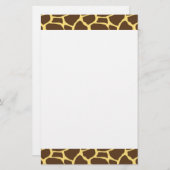 Giraffe Briefpapier (Vorne/Hinten)
