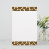 Giraffe Briefpapier (Stehend Vorderseite)