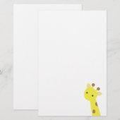 Giraffe Briefpapier (Vorne/Hinten)