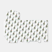 Giraffe Brown und Aquamarine Siloette Geschenkschachtel (Ungefaltet)