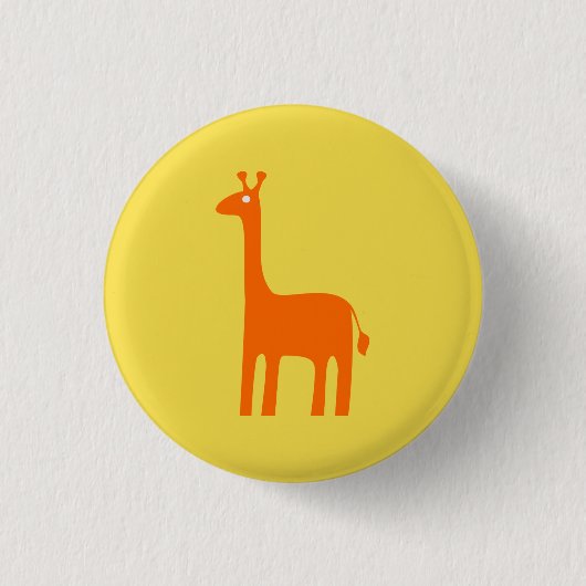 Giraffe Button (Vorderseite)