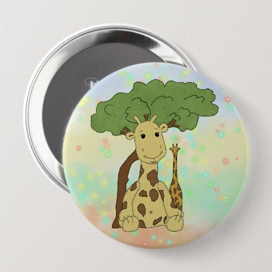Giraffe Button (Vorne & Hinten)