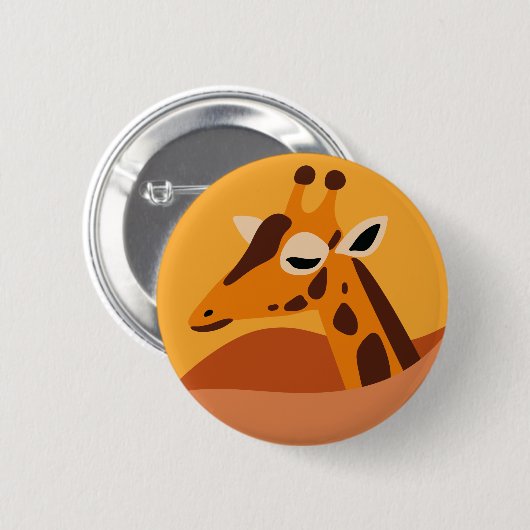 Giraffe Button (Vorne & Hinten)