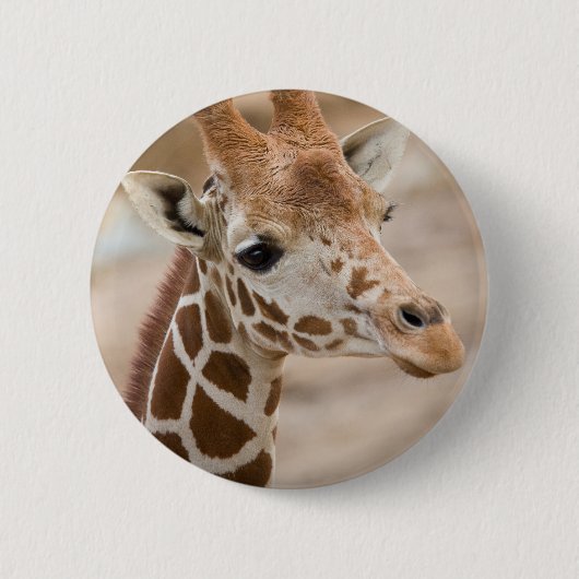 Giraffe Button (Vorderseite)