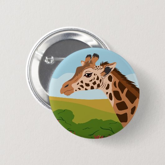 Giraffe Button (Vorne & Hinten)