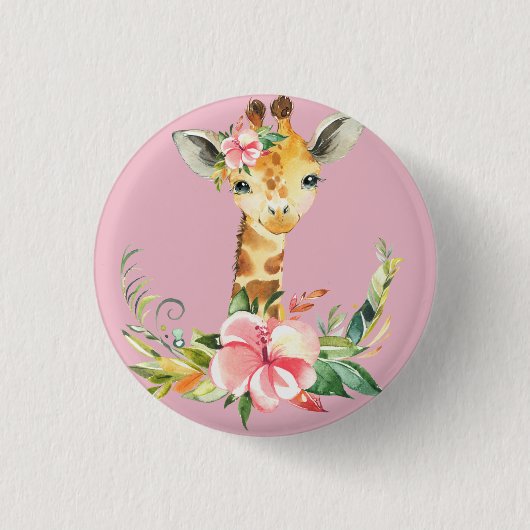 Giraffe Button (Vorderseite)