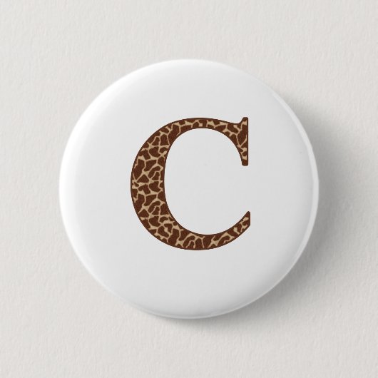 Giraffe C Button (Vorderseite)