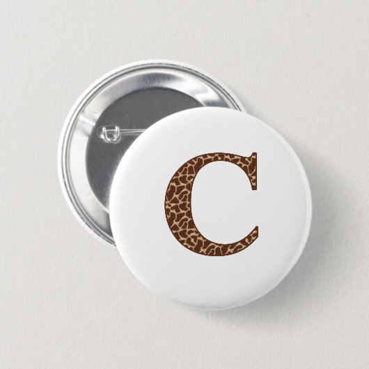 Giraffe C Button (Vorne & Hinten)