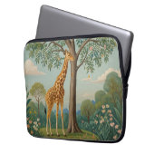 Giraffe-Canopy Laptopschutzhülle (Vorderseite Links)