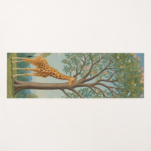 Giraffe-Canopy Yogamatte (Vorderseite (Horizontal))