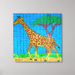 Giraffe - Canvas Print Leinwanddruck