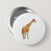 Giraffe Cap Button (Vorne & Hinten)