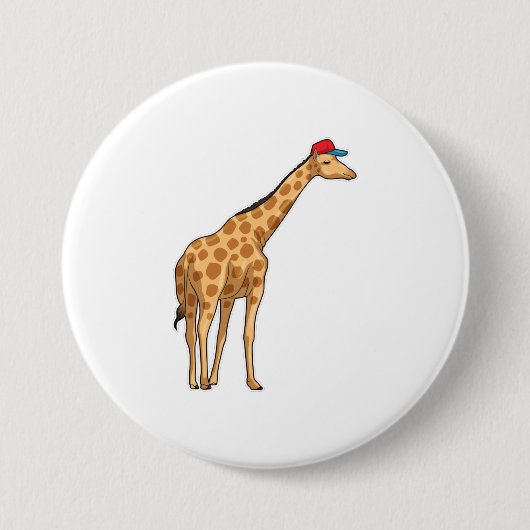 Giraffe Cap Button (Vorderseite)