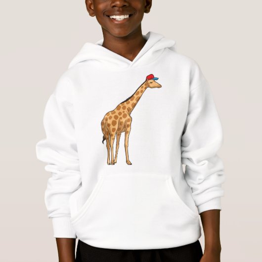 Giraffe Cap Hoodie (Vorderseite)