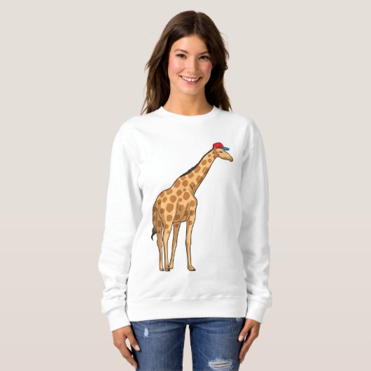 Giraffe Cap Sweatshirt (Vorne ganz)