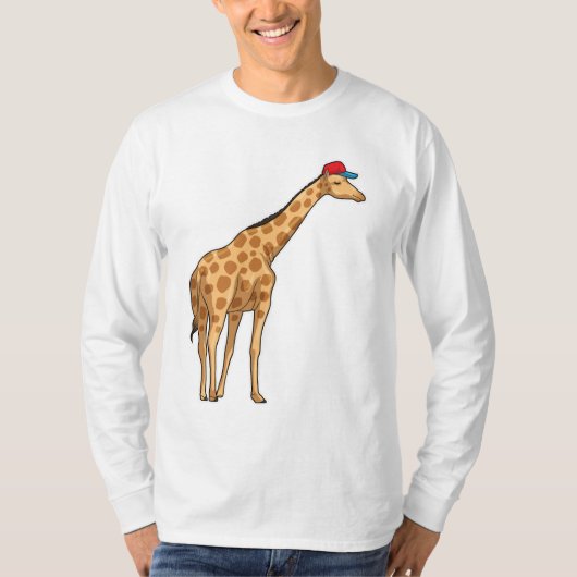 Giraffe Cap T-Shirt (Vorderseite)