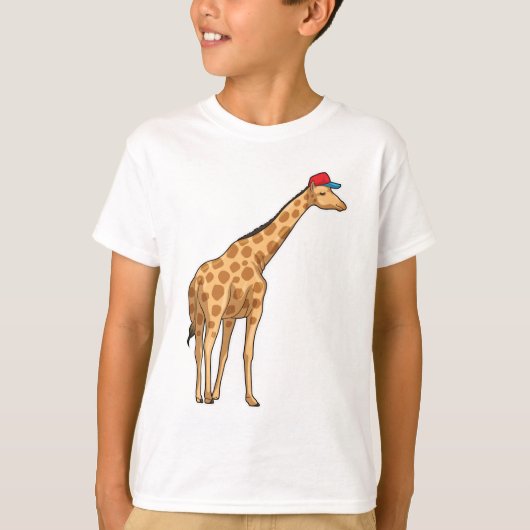 Giraffe Cap T-Shirt (Vorderseite)