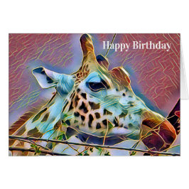 GIRAFFE CARD