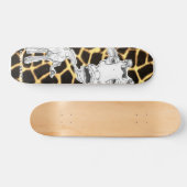 Giraffe, Carly Renee Skateboard (Horizontal)