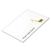 Giraffe Cartoon Notizblock (angewinkelt)