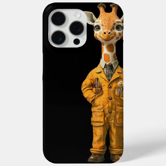 Giraffe Case-Mate iPhone Hülle (Rückseite)