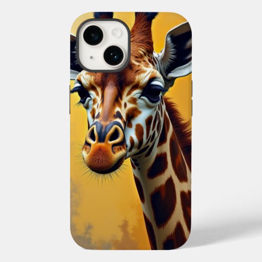 Giraffe Case-Mate iPhone Hülle (Rückseite)