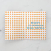 GIRAFFE CHRISTMAS KARTE (Innenseite)