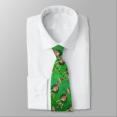 Giraffe Christmas Neck Tie Krawatte (Gebunden)