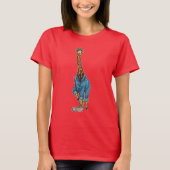 Giraffe Cleaner Mop T-Shirt (Vorderseite)