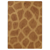 Giraffe Clipboard Klemmbrett (Rückseite)