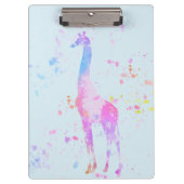 Giraffe Clipboard Klemmbrett (Vorderseite)