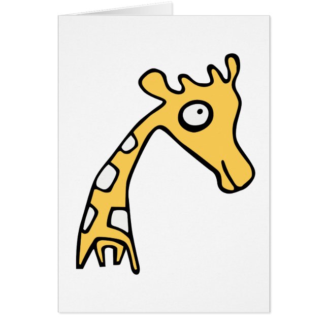 Giraffe coole Abbildung (Vorne)