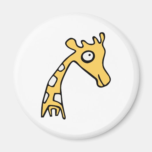 Giraffe coole Abbildung Magnet (Vorne)