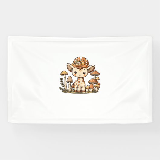 Giraffe Cotattecore Mushroom _1 Banner (Horizontal)