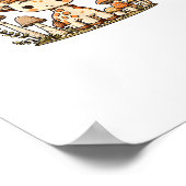 Giraffe Cotattecore Mushroom _1 Poster (Ecke)