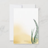 Giraffe Couple Ankündigung Datum freihalten (Rückseite)