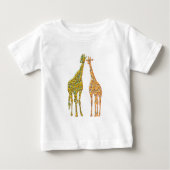 Giraffe Couple Baby T - Shirt Family (Vorderseite)
