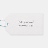 Giraffe Couple Wedding Anniversary Geschenkanhänger (Rückseite Horizontal)