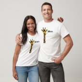 Giraffe Cow Funny T - Shirt (Unisex)