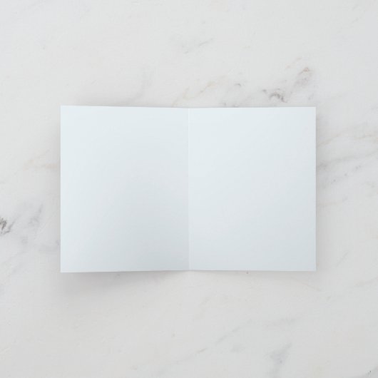 Giraffe Dankeskarte (Innenseite)