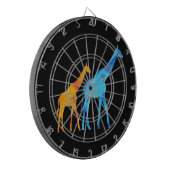 Giraffe Dartscheibe (Vorderseite Links)